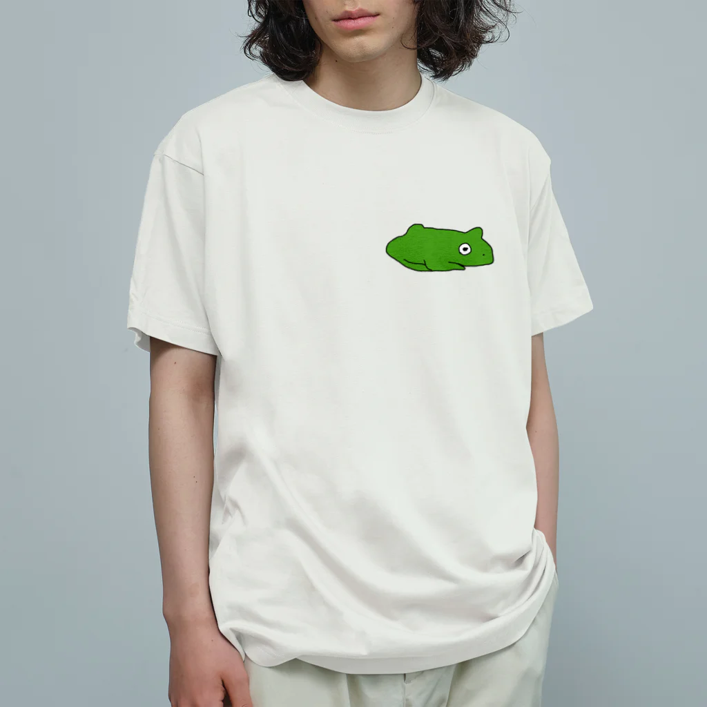 いきものや のの(本館)の【前後】カエルの集い【特別編】 オーガニックコットンTシャツ