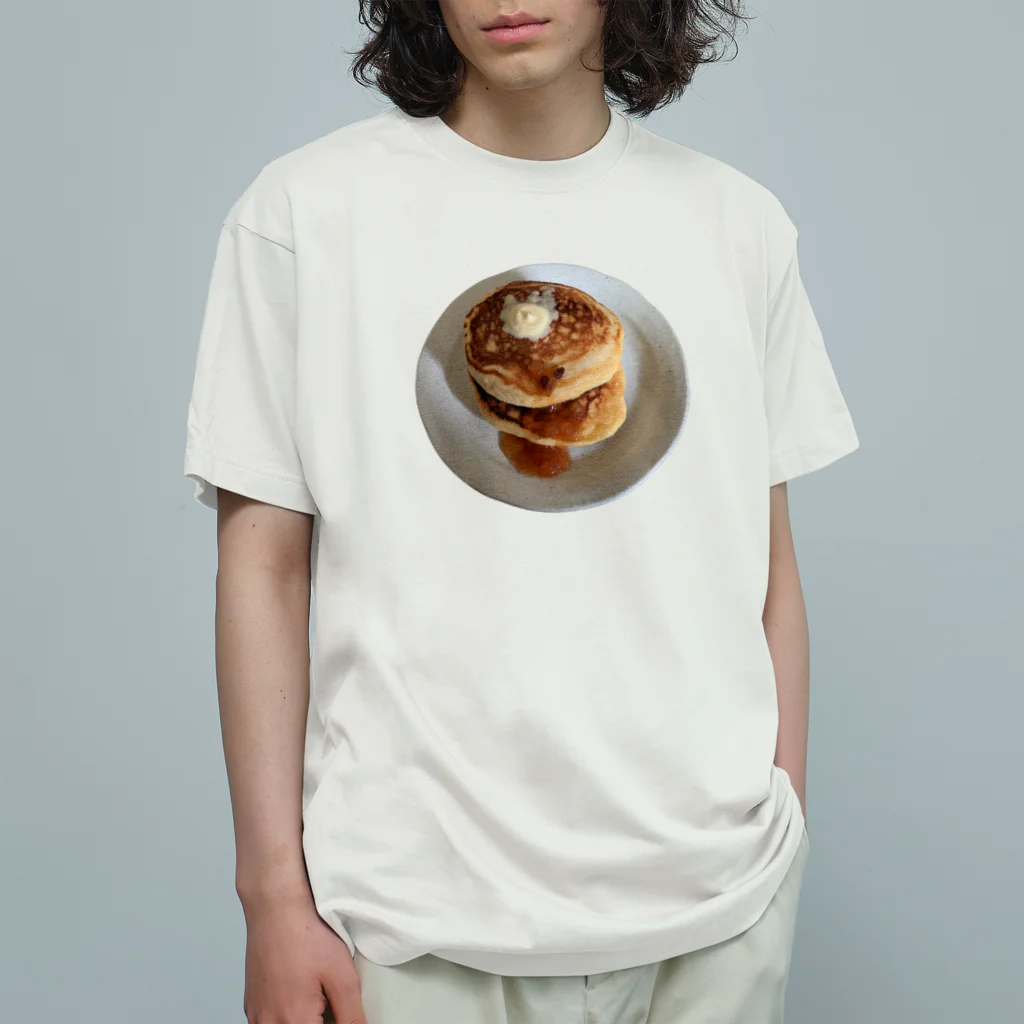 Bejopの飯テロ_ホットケーキ Organic Cotton T-Shirt