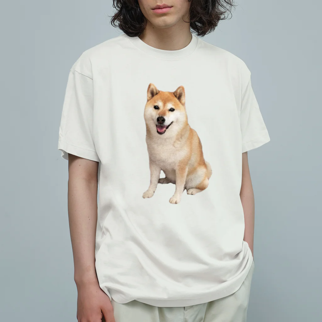 azu azureの柴犬チビちゃん Organic Cotton T-Shirt