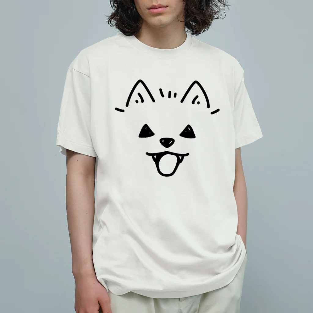 イラスト MONYAAT の近すぎるポメラニアン03　ハロウィン Organic Cotton T-Shirt