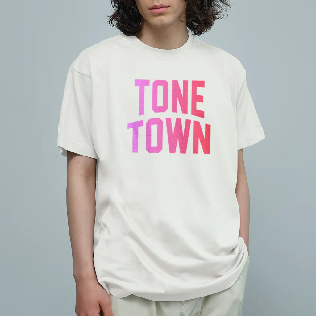 JIMOTOE Wear Local Japanの利根町 TONE TOWN オーガニックコットンTシャツ