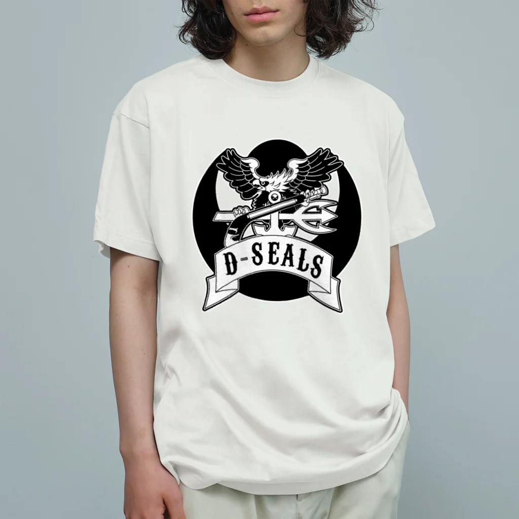 d-sealsのD-SEALS公式背景なし オーガニックコットンTシャツ