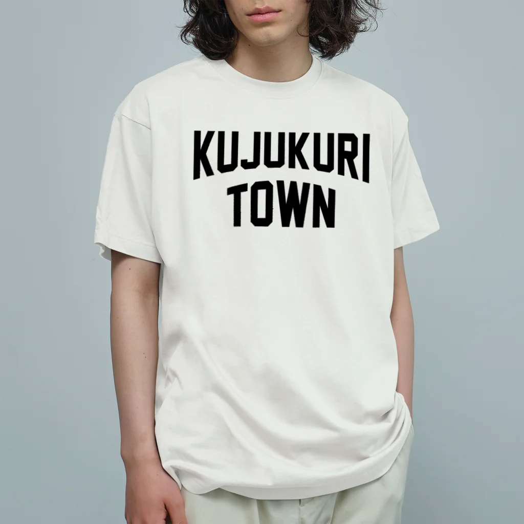 JIMOTOE Wear Local Japanの九十九里町 KUJUKURI TOWN オーガニックコットンTシャツ