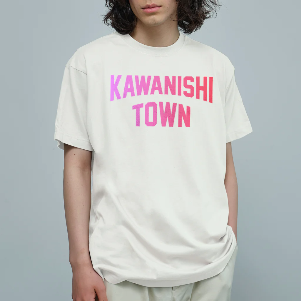 JIMOTOE Wear Local Japanの川西町 KAWANISHI TOWN オーガニックコットンTシャツ