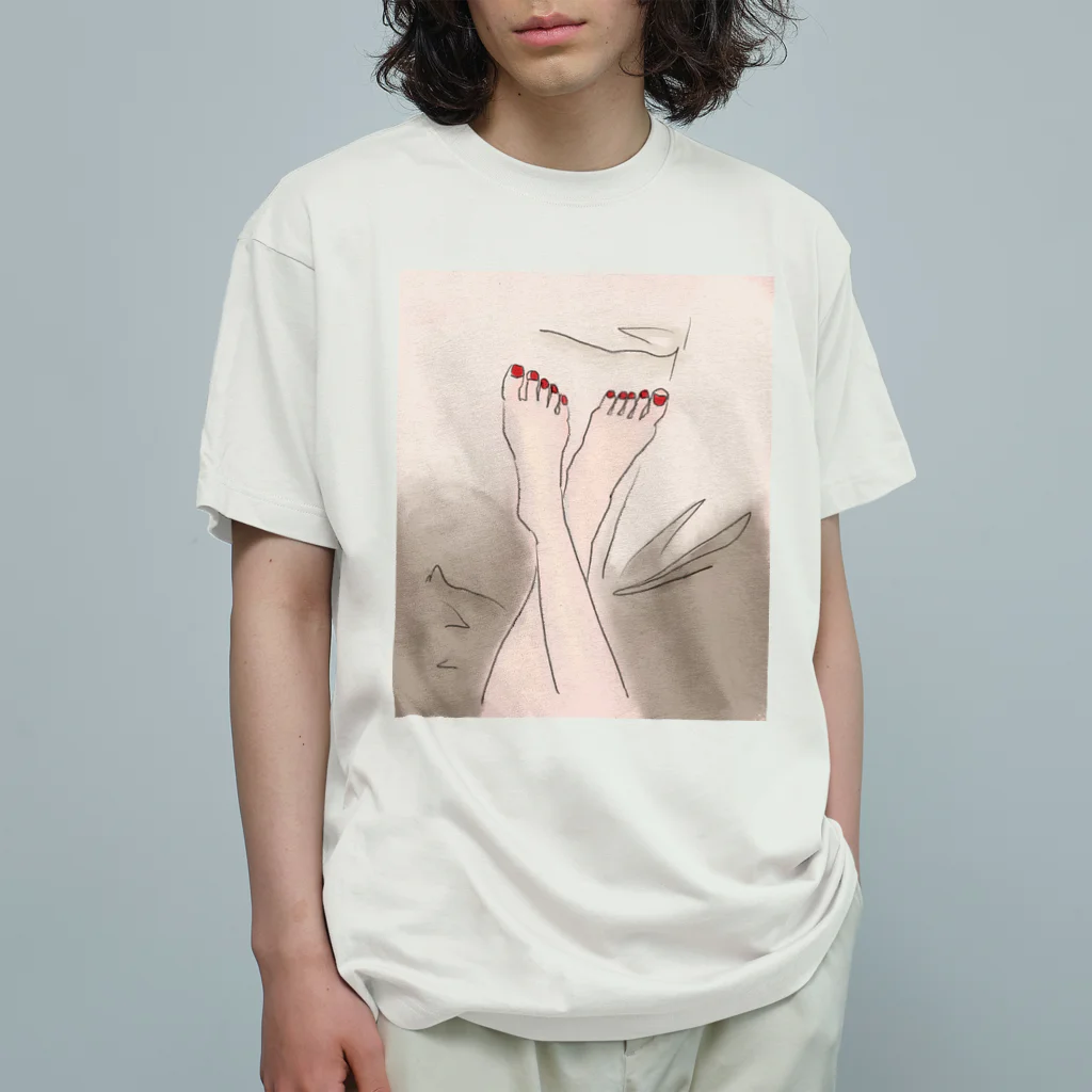 GRURI.のIt's time to relax. オーガニックコットンTシャツ