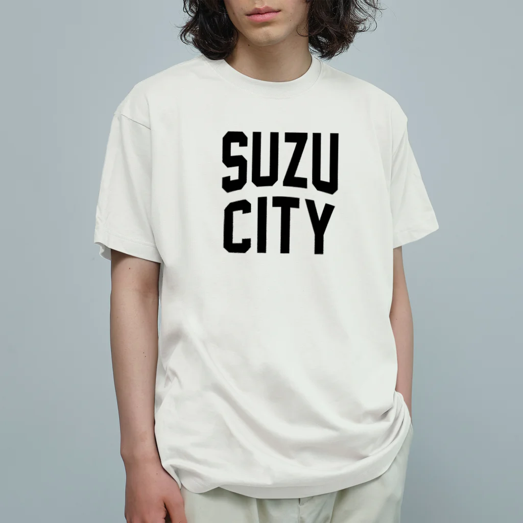 JIMOTOE Wear Local Japanの珠洲市 SUZU CITY オーガニックコットンTシャツ