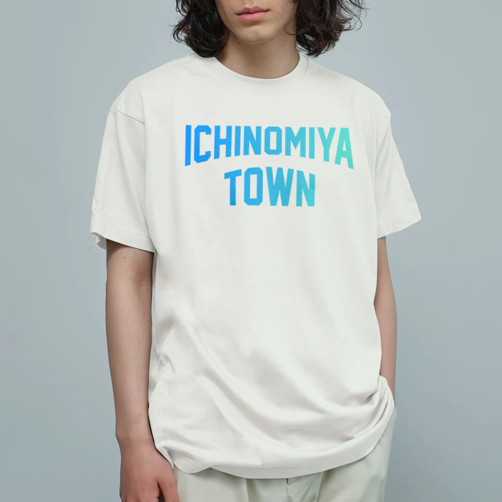 JIMOTOE Wear Local Japanの一宮町市 ICHINOMIYA CITY オーガニックコットンTシャツ