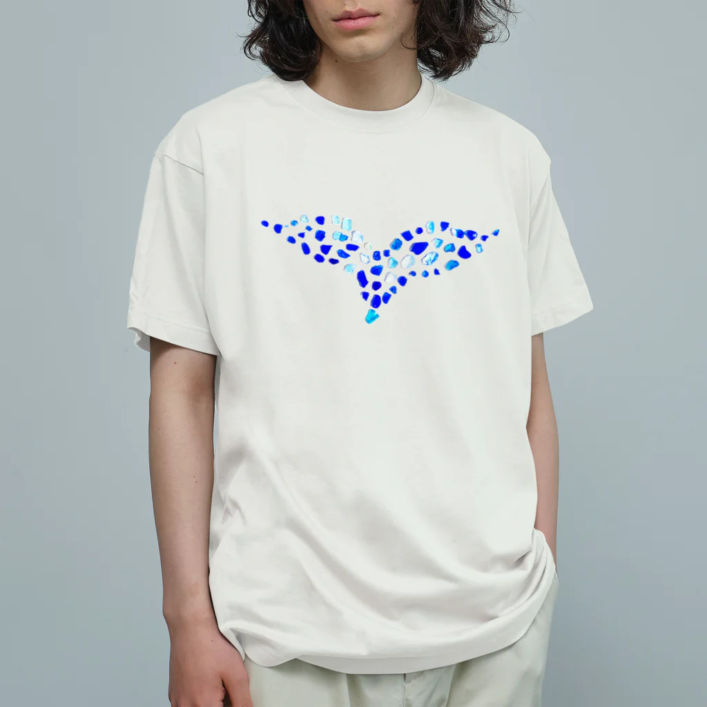 海色ものがたりのくじらさんのしっぽ Organic Cotton T-Shirt