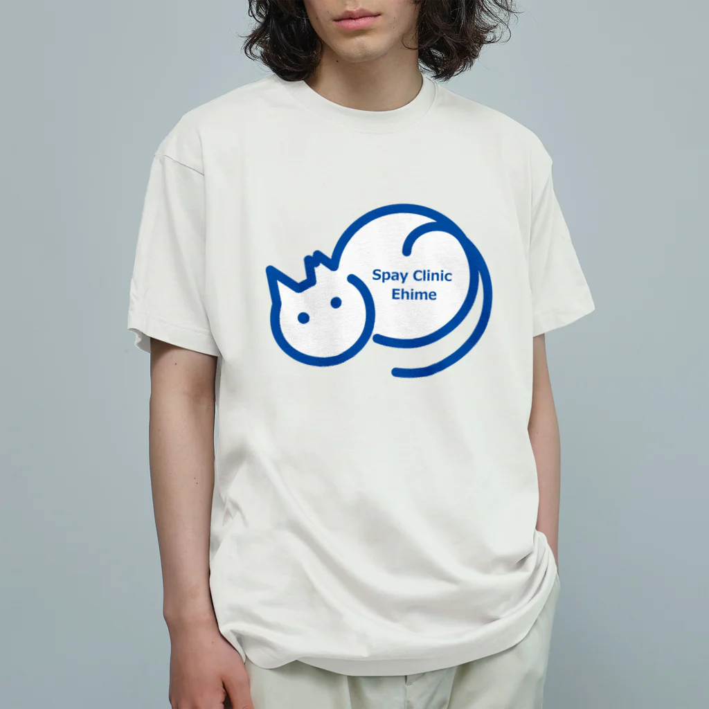 えひめクリップスのスペイクリニック愛媛 オーガニックコットンTシャツ