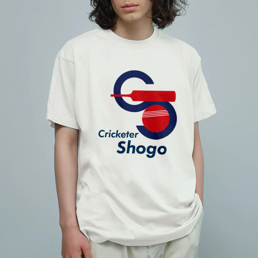 クリケットおじさんの店[Kenny's Shop]のクリケット日本代表の木村昇吾選手のGODDS Organic Cotton T-Shirt