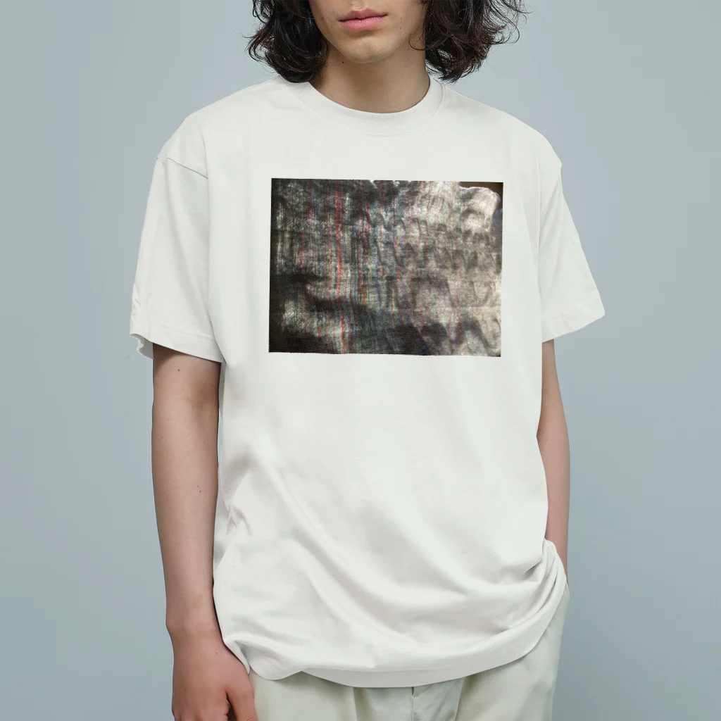 お花やさんの光に透ける織物 Organic Cotton T-Shirt