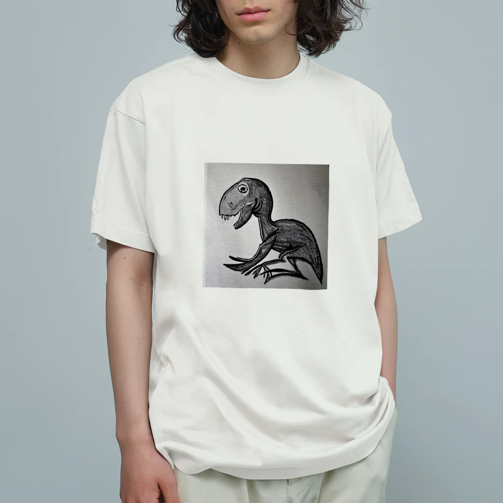 RAPTORのHAGETOR オーガニックコットンTシャツ