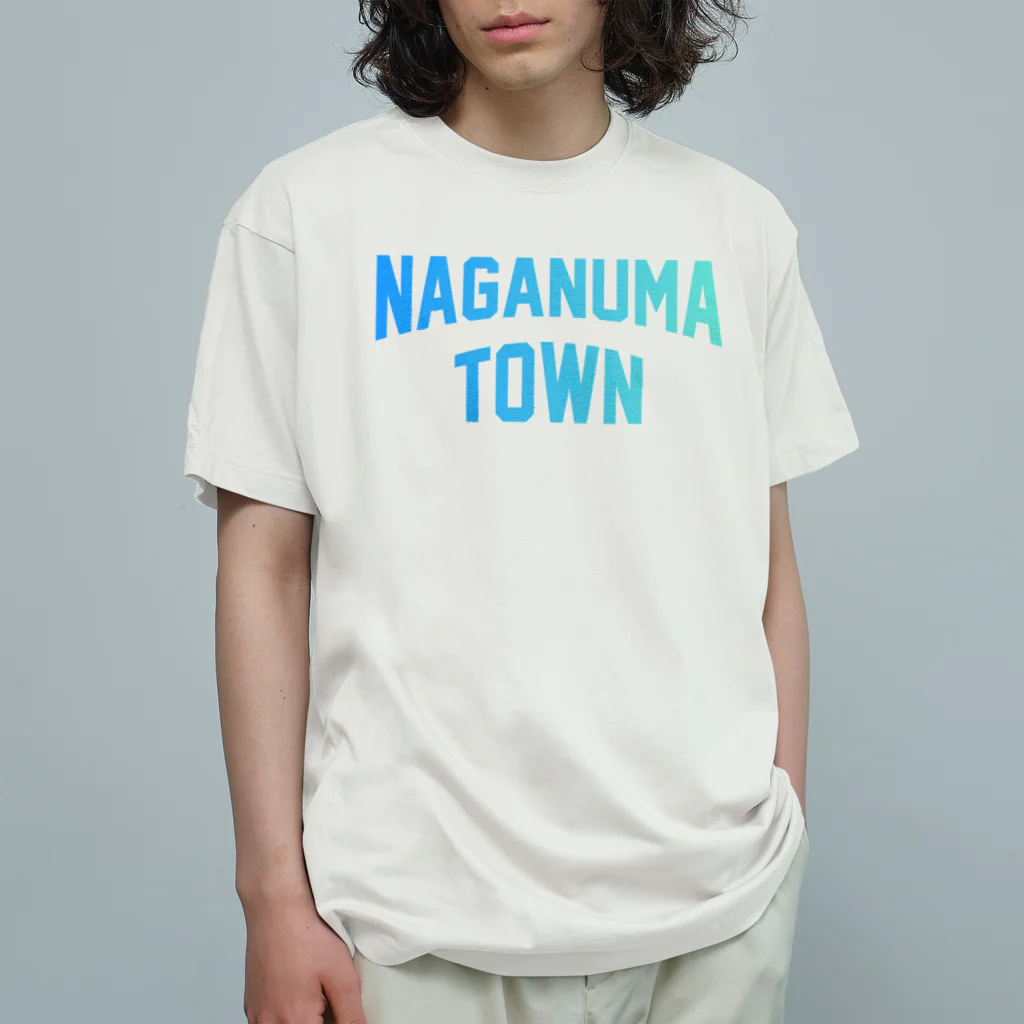 JIMOTOE Wear Local Japanの長沼町 NAGANUMA TOWN オーガニックコットンTシャツ