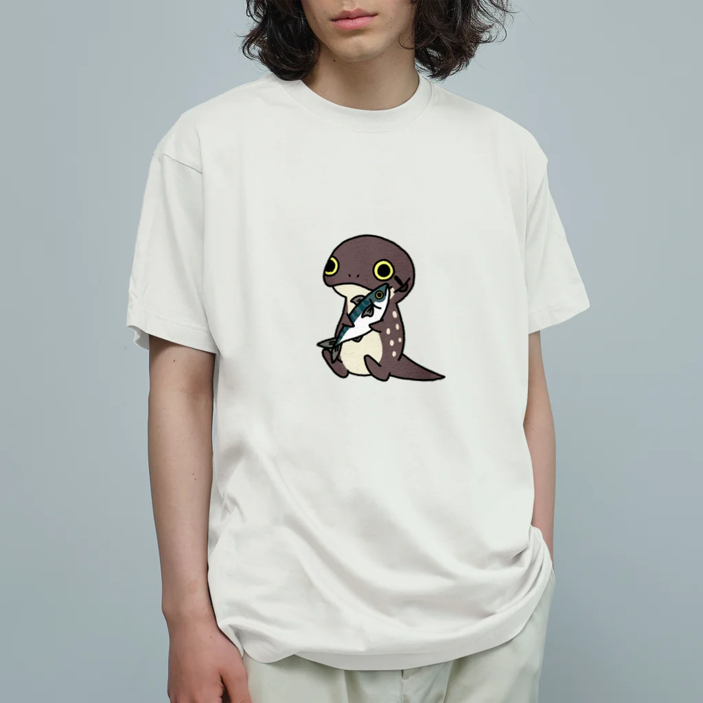 Pooyan'sの鯖モニちゃん オーガニックコットンTシャツ