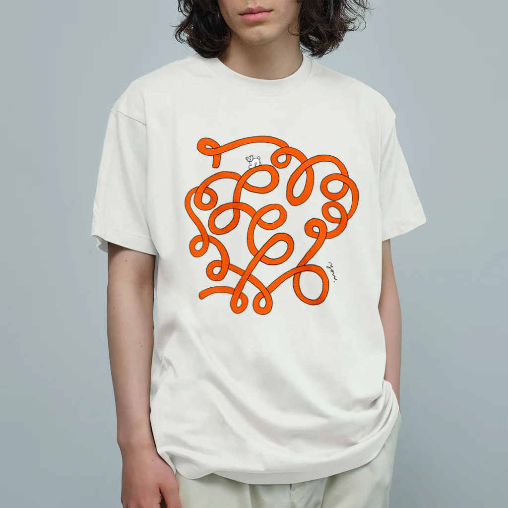 CHACOのシロクマのシロクマとひも Organic Cotton T-Shirt