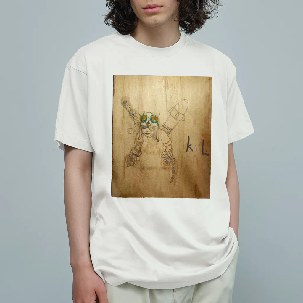 マキロン9shopのkilL. Organic Cotton T-Shirt