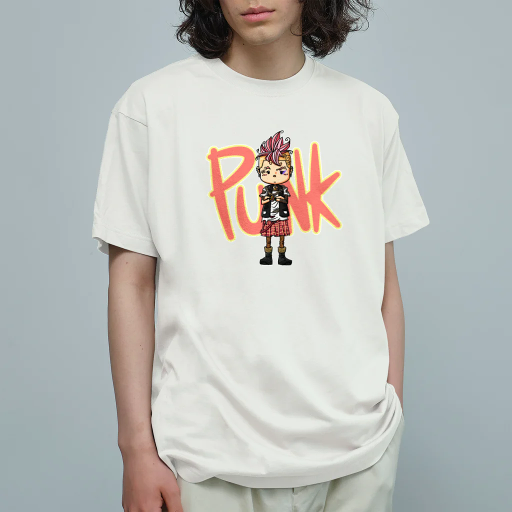 118designのPUNK Organic Cotton T-Shirt