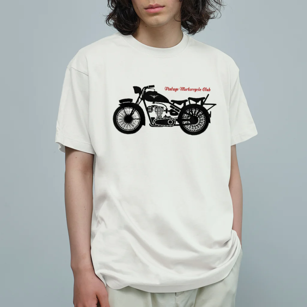 JOKERS FACTORYのVINTAGE MOTORCYCLE CLUB Organic Cotton T-Shirt