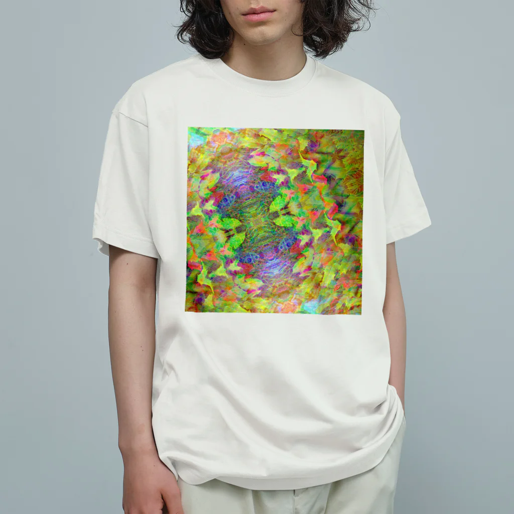 egg Artworks & the cocaine's pixの翠籠 オーガニックコットンTシャツ