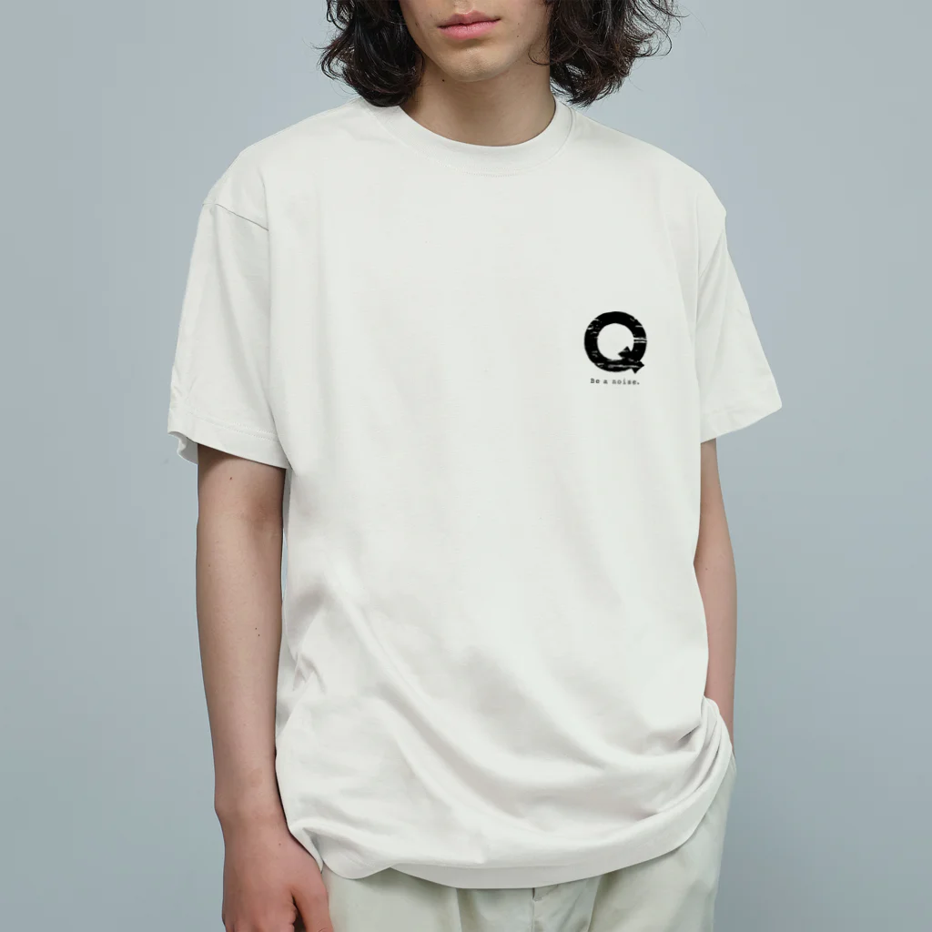 noisie_jpの【Q】イニシャル × Be a noise. オーガニックコットンTシャツ