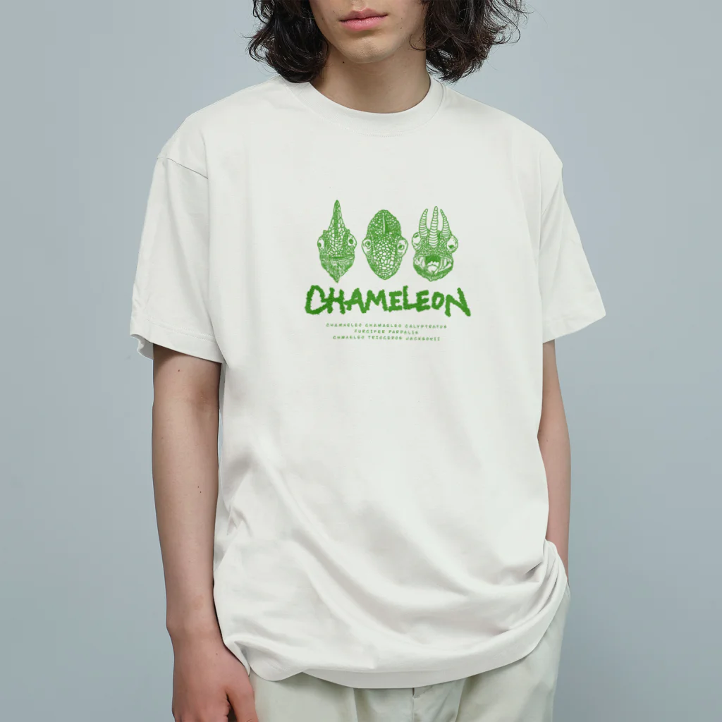 LEOLEOのthe chameleon オーガニックコットンTシャツ