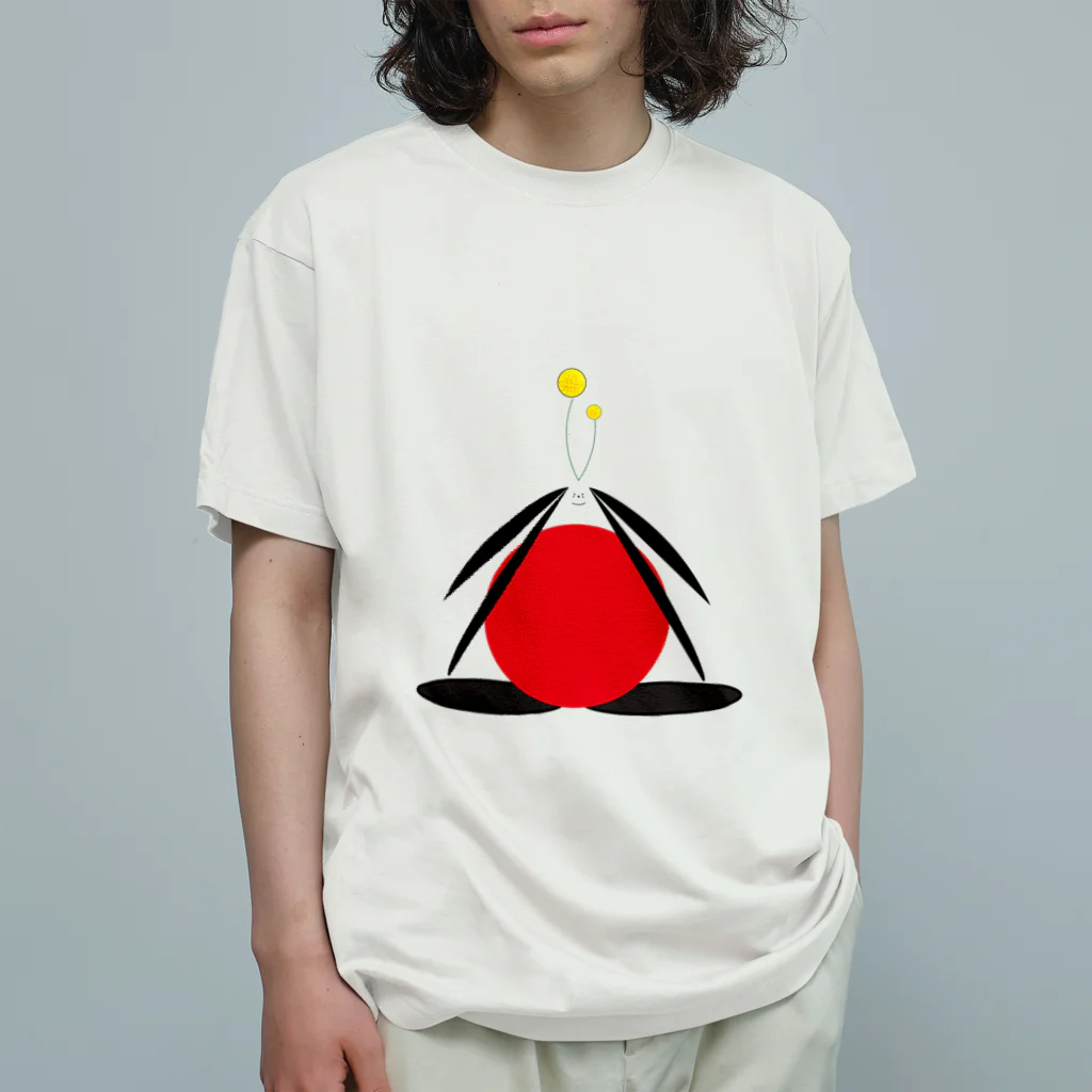Onuuuun Artのうさぎ オーガニックコットンTシャツ