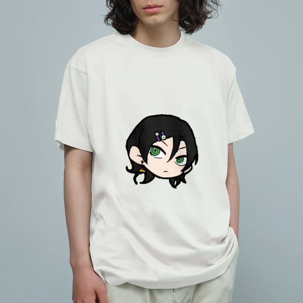 🟢深海通販所🦂のそぼろ忍様提供るいくん オーガニックコットンTシャツ