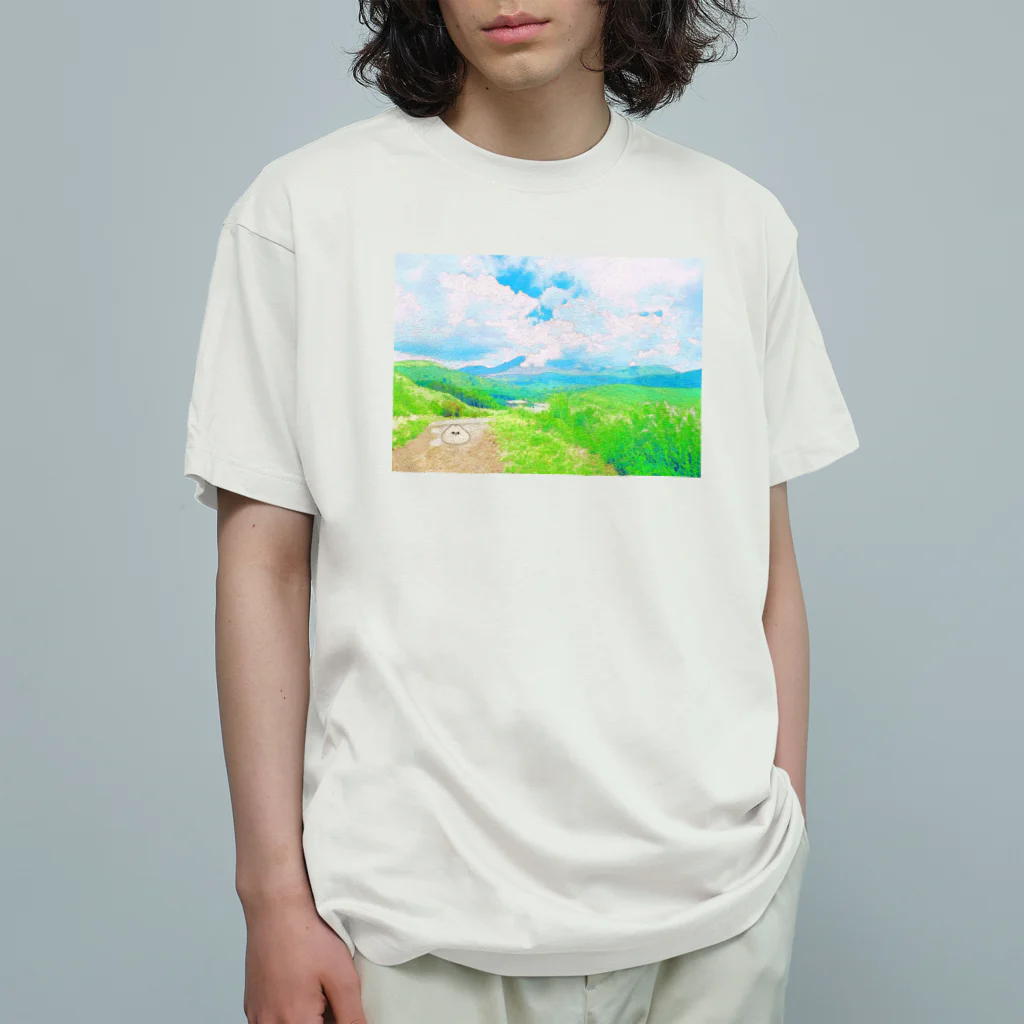 肉まん屋の肉まん風景画Ⅱ Organic Cotton T-Shirt