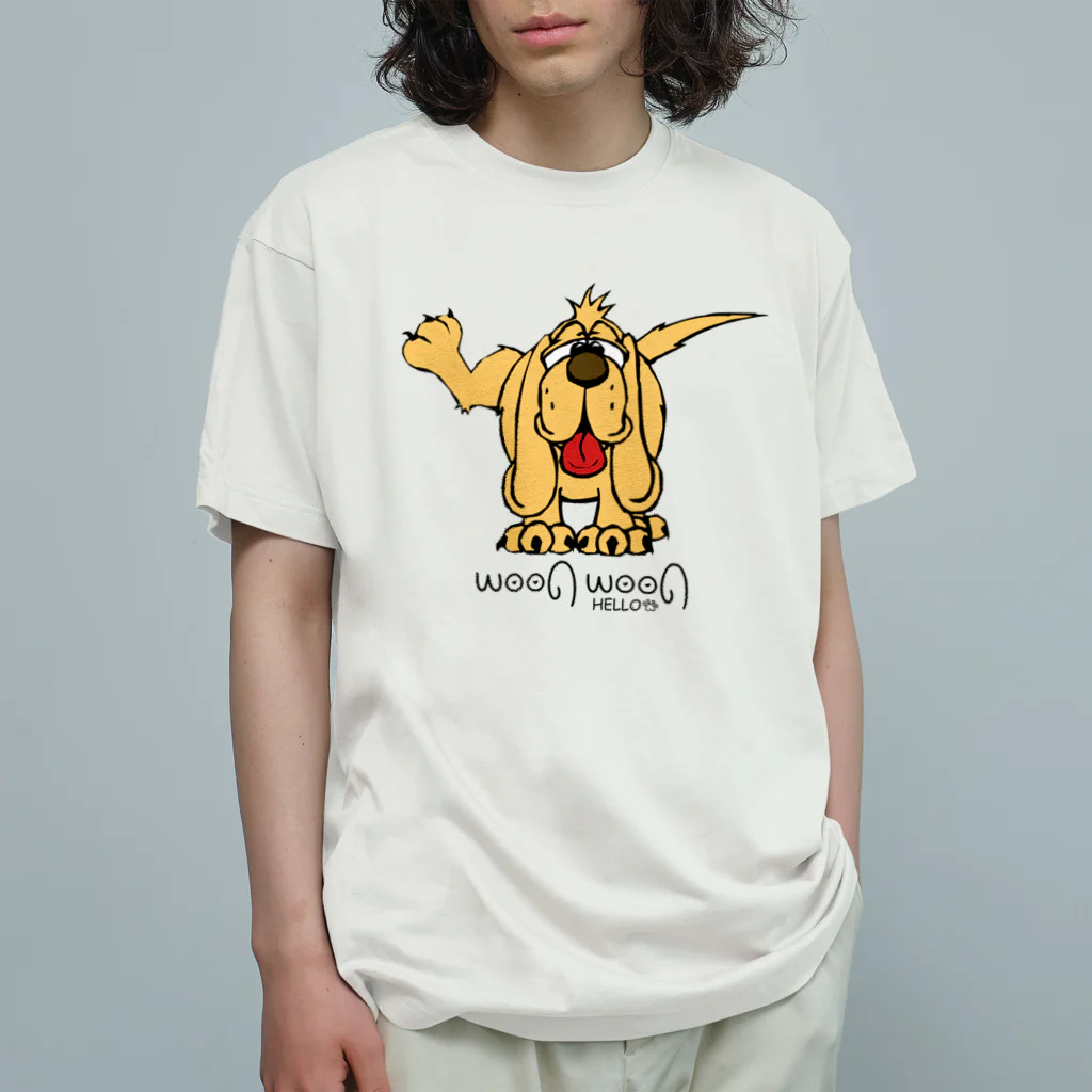 JOKERS FACTORYのWOOF WOOF オーガニックコットンTシャツ