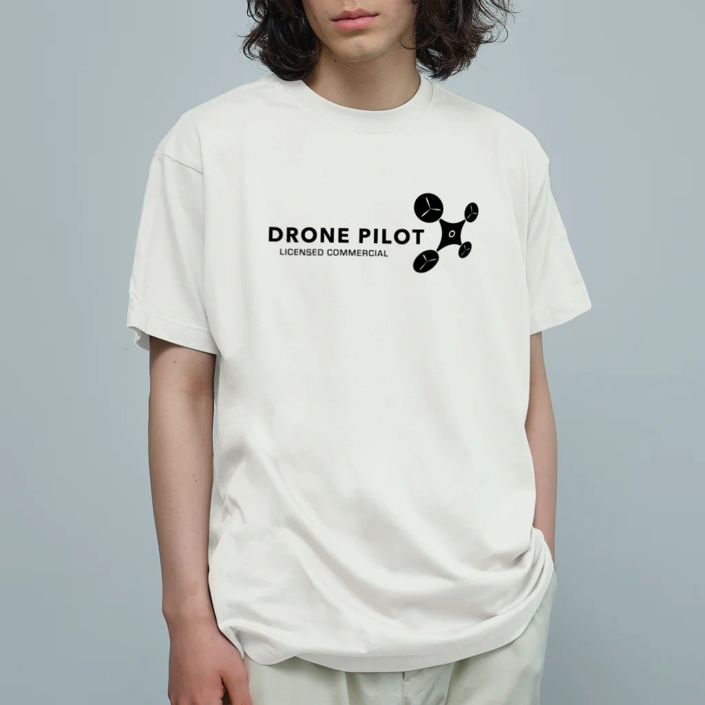 TRADECOM JAPANのDrone Pilot WIDE Organic Cotton T-Shirt