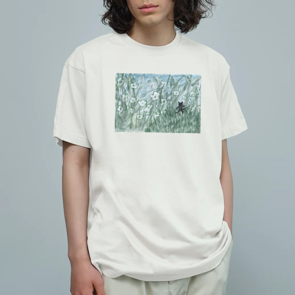 peperutのちび黒猫の冒険 Organic Cotton T-Shirt