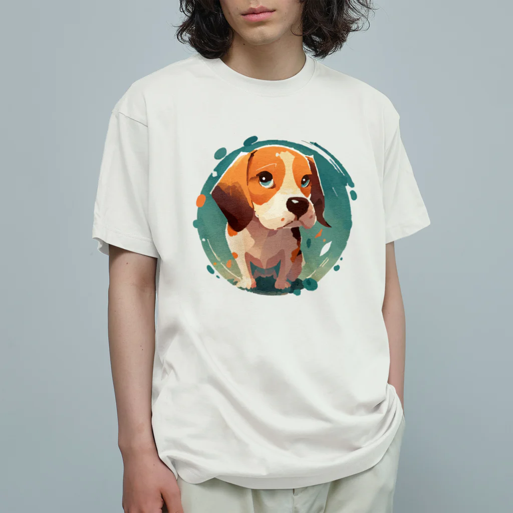 northwardのbeagle  オーガニックコットンTシャツ