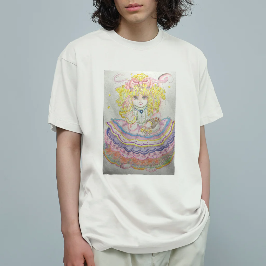 artswitchのネコのナナコさん Organic Cotton T-Shirt