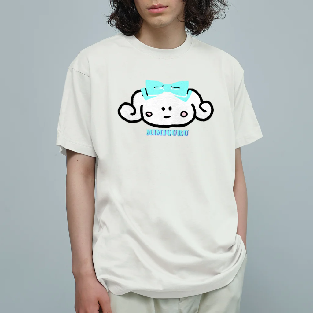  #satisfyingのみみきゅる オーガニックコットンTシャツ