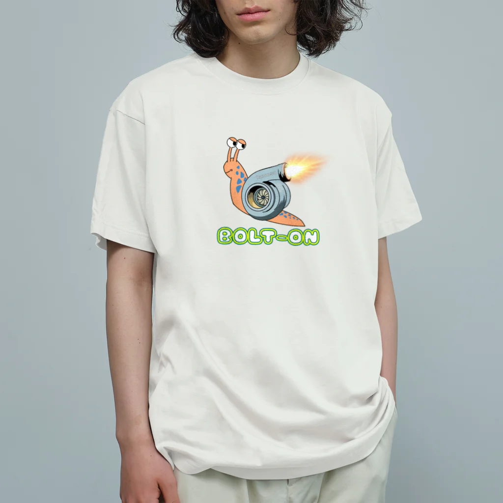 hamuevoの快速カタツムリくん Organic Cotton T-Shirt