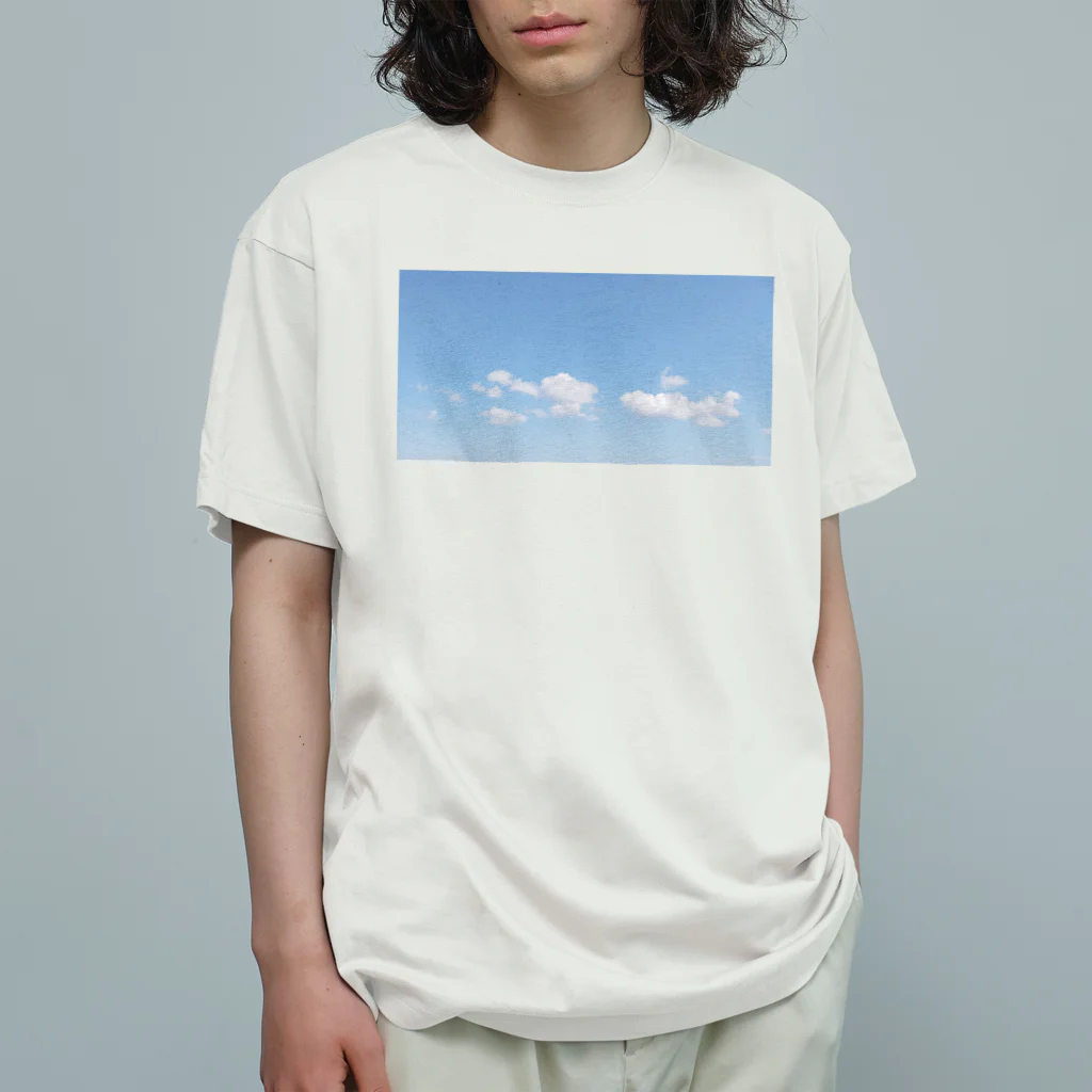 nikarasの春色の空 オーガニックコットンTシャツ