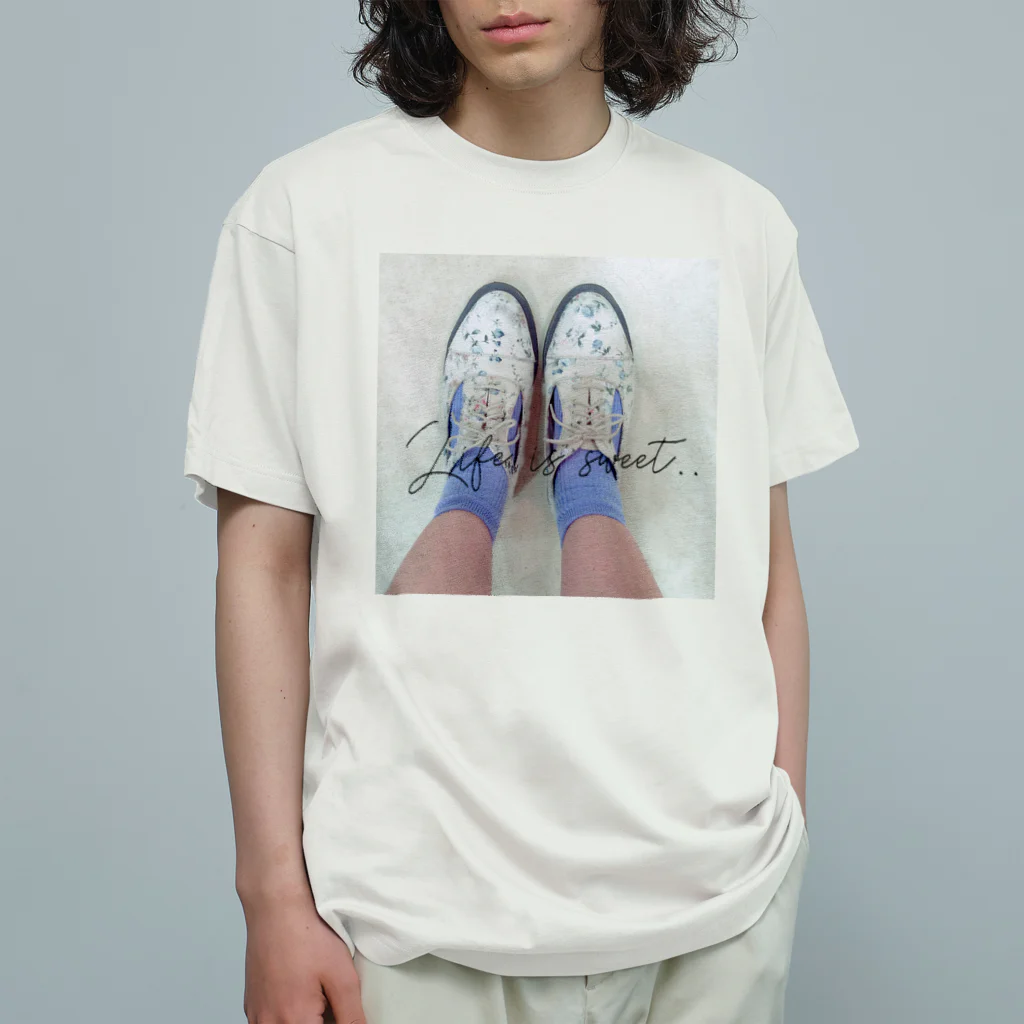 shizukuの花畑 Organic Cotton T-Shirt