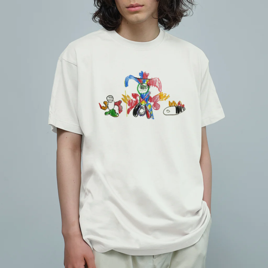 baby-humming の伝説モンスターズ　～ピエロと仲間たち～ Organic Cotton T-Shirt