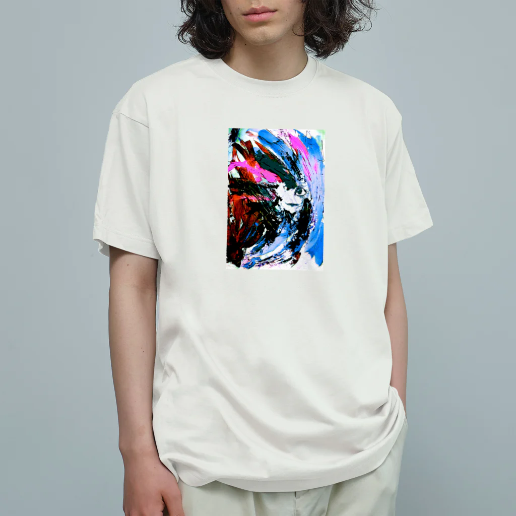 BAMBINERDSの2023  illustration  nightmare オーガニックコットンTシャツ