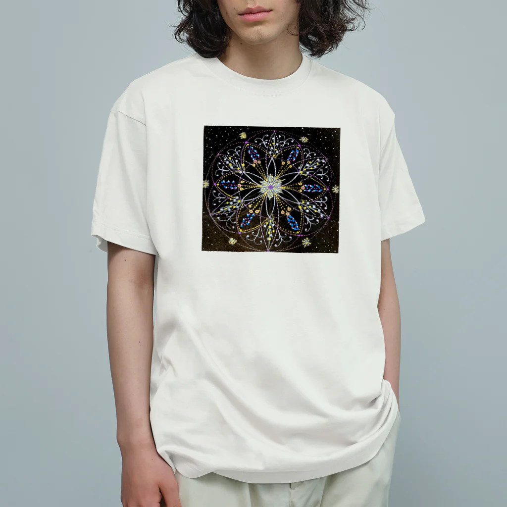 まいかる🔮 何かをチャレンジするときの開運アドバイザーの開運マンダラ(恋愛運) Organic Cotton T-Shirt