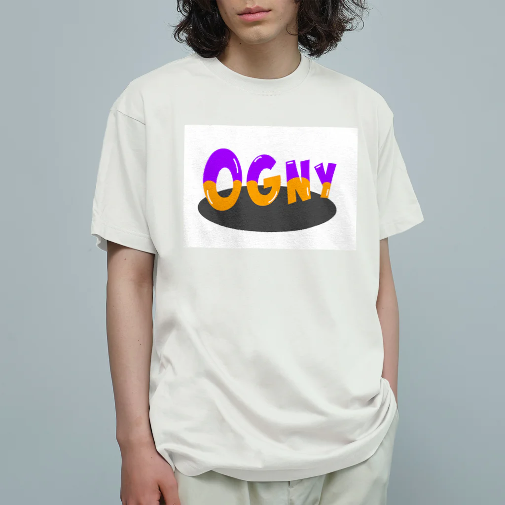 OGNYのOGNYロゴ Organic Cotton T-Shirt