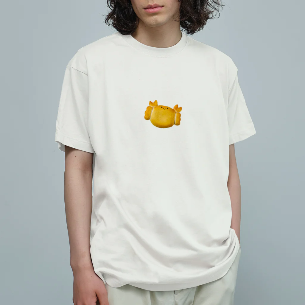 moguuuのかにパン オーガニックコットンTシャツ