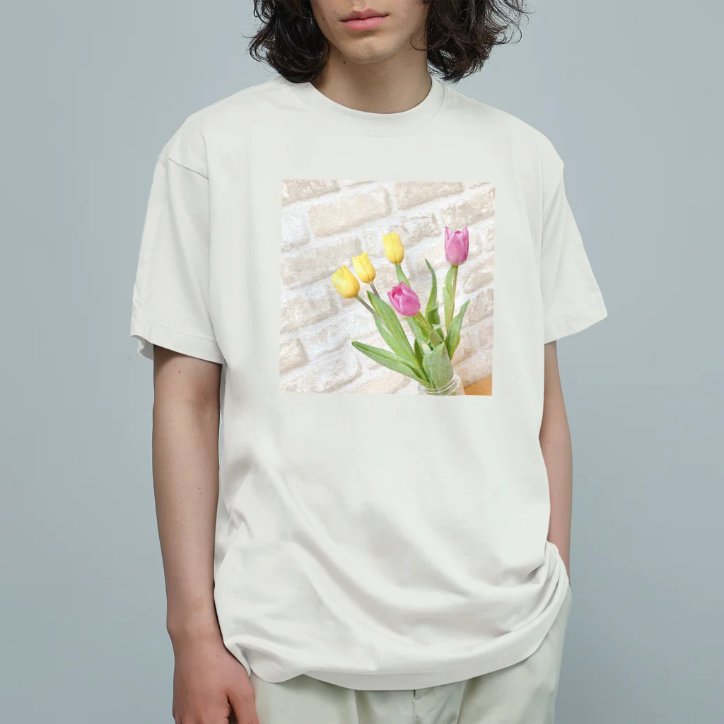 スマイル☆ドリームのチューリップドリーム Organic Cotton T-Shirt