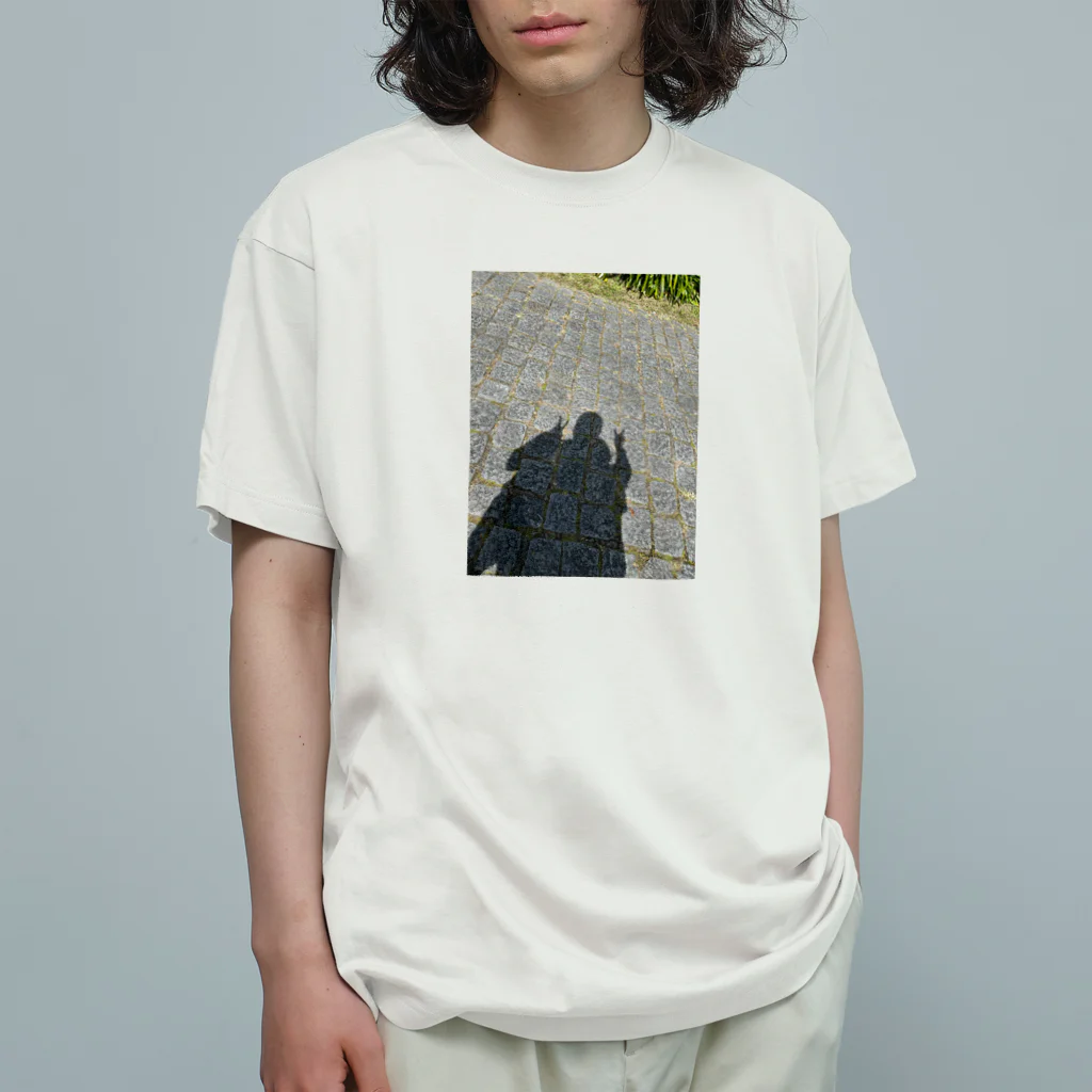 Latte-のずっと仲良し Organic Cotton T-Shirt