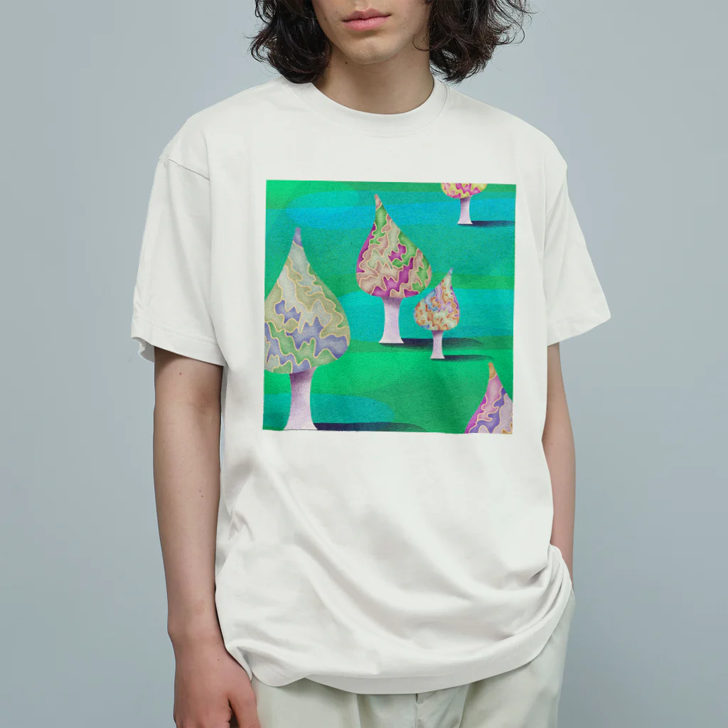 dot waltzのPrism Woodland Organic Cotton T-Shirt
