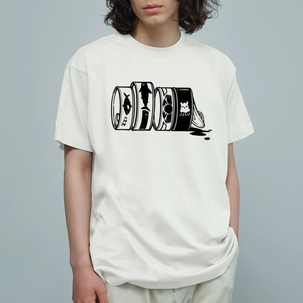 塔感覚のカン詰め Organic Cotton T-Shirt