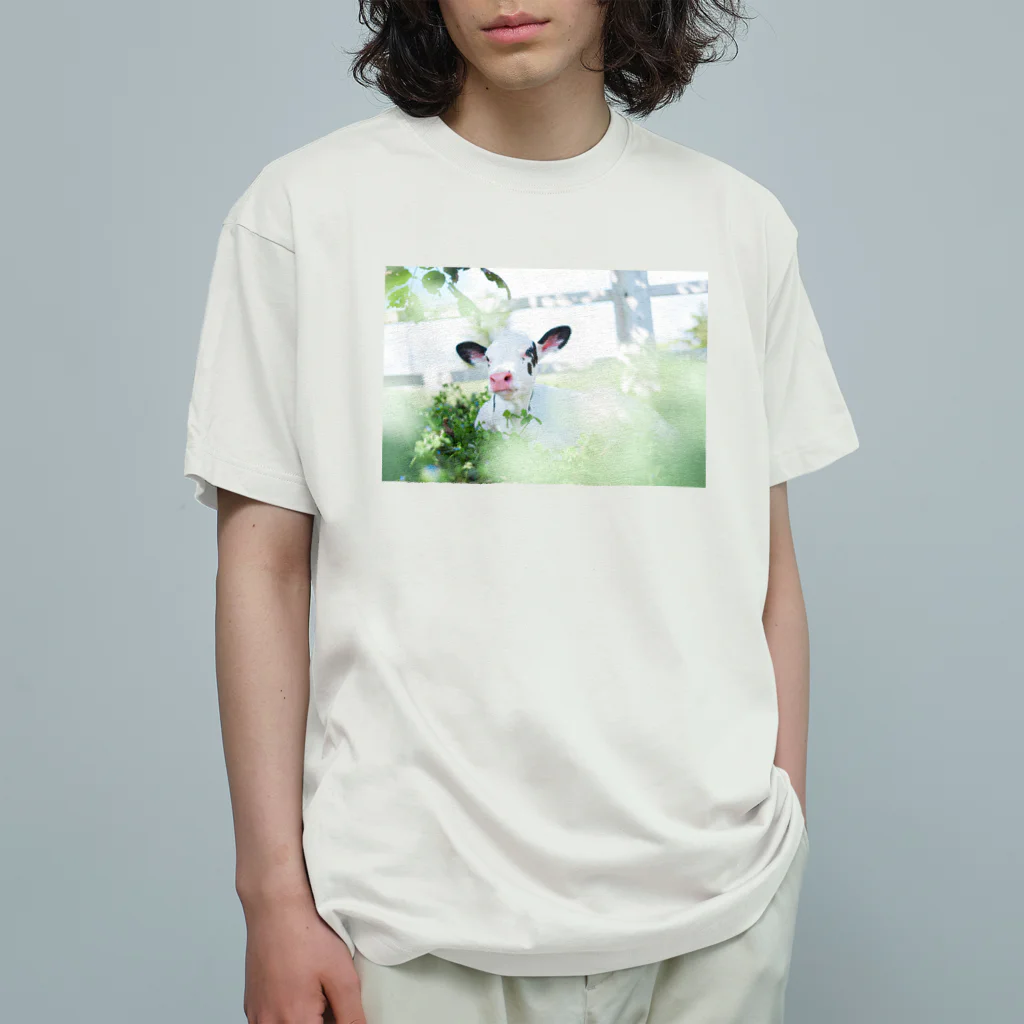 rihophotographyのホルフォトプリント オーガニックコットンTシャツ