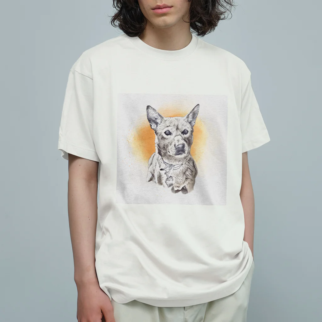 旅人〜tabibito〜のラッキー Organic Cotton T-Shirt