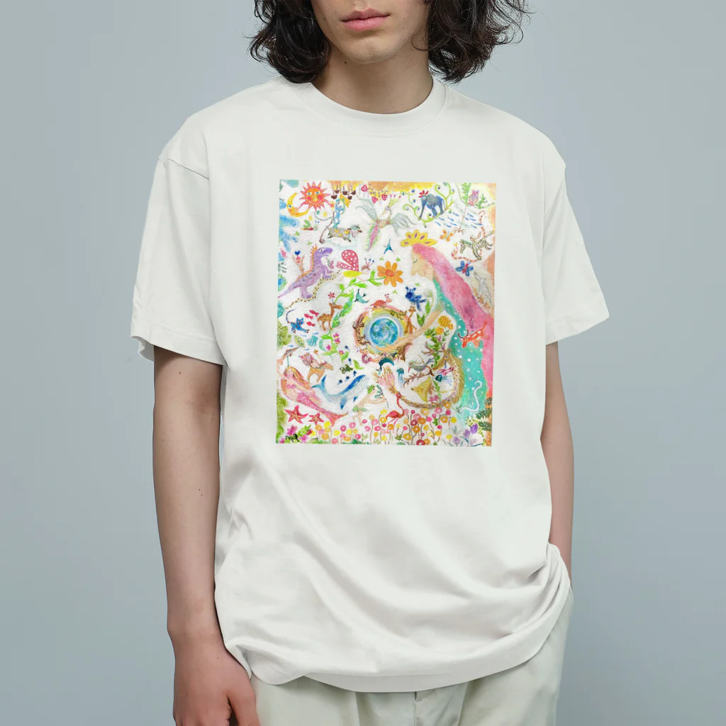 RyncosmogonyのParadise オーガニックコットンTシャツ