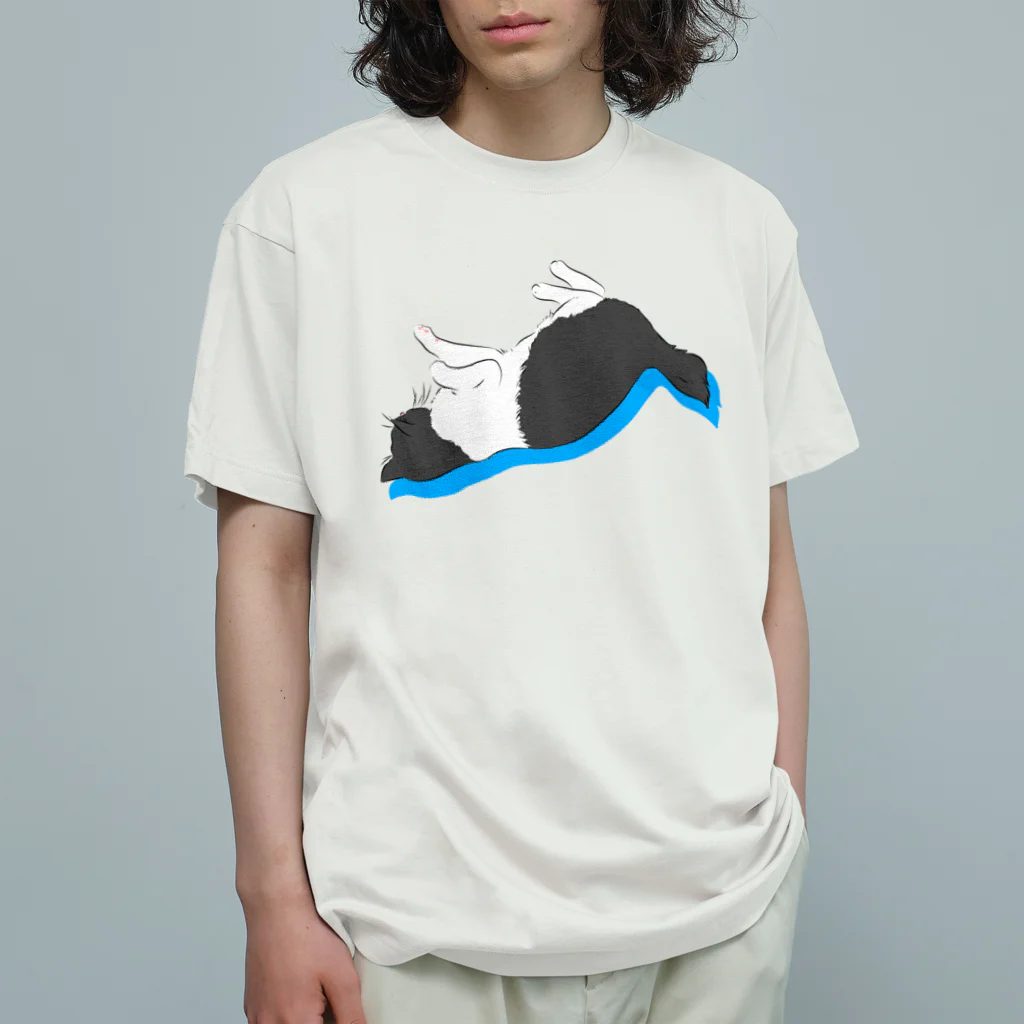 うらめし屋　の猫が落ちてる Organic Cotton T-Shirt